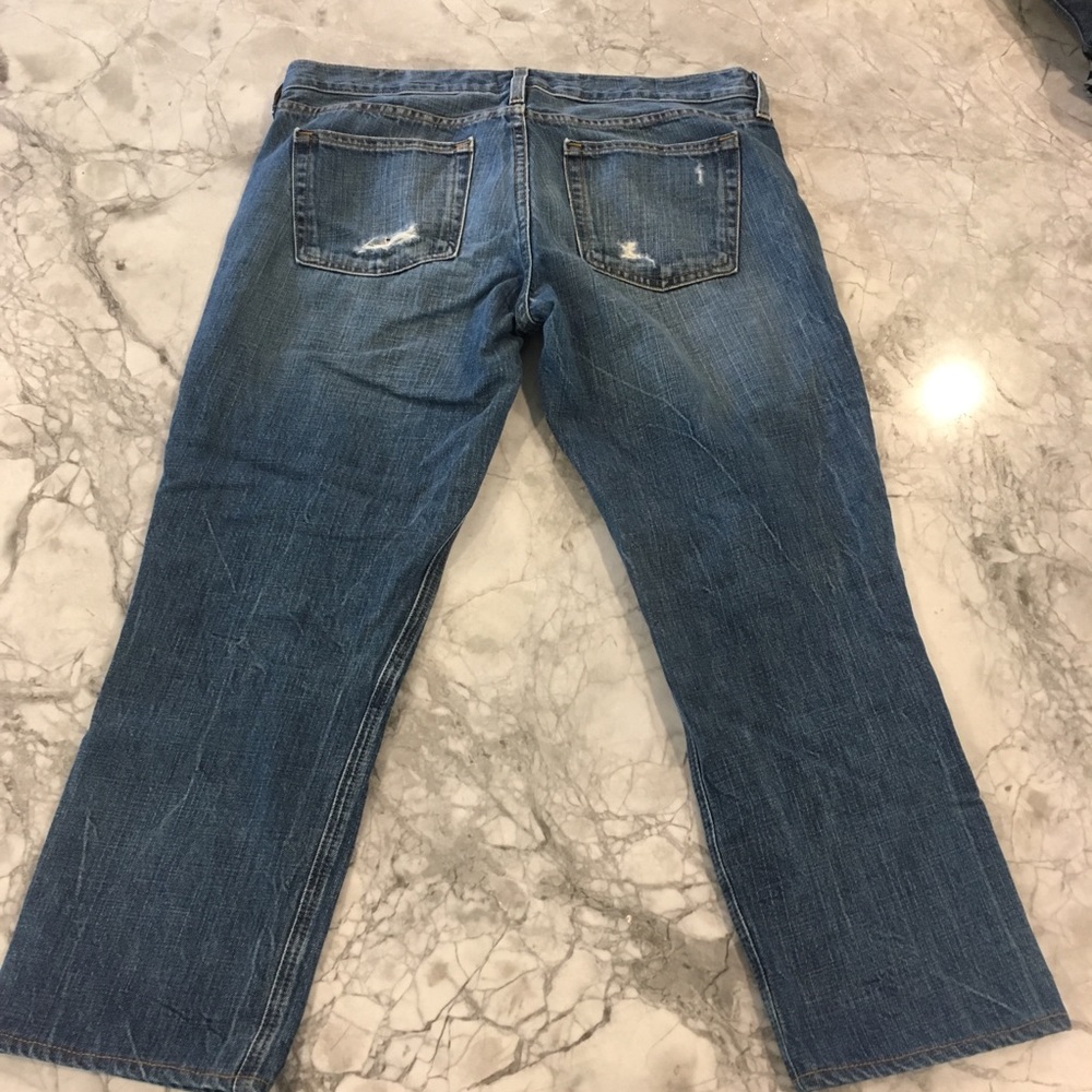 J Crew “Vintage Matchstick” 29S jeans distressed - Picture 6 of 7